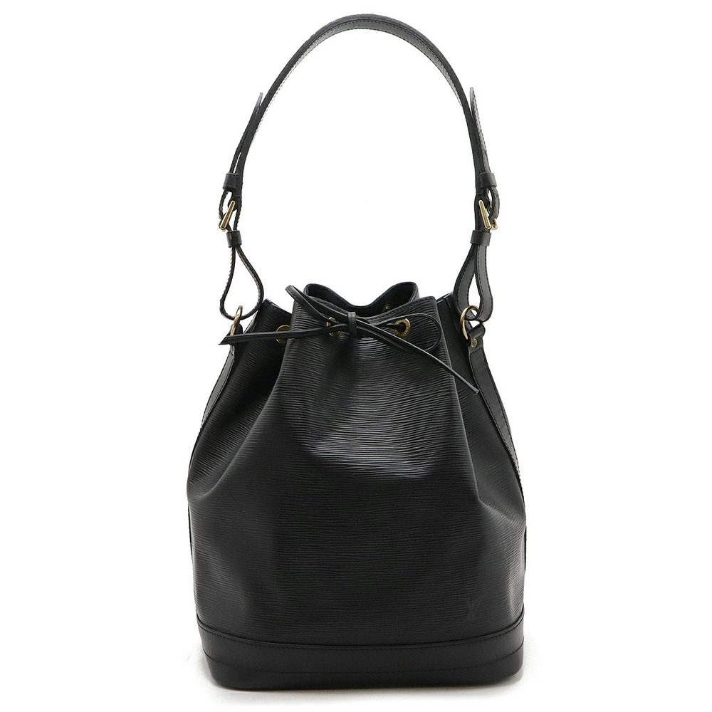 LOUIS VUITTON Epi Noe Shoulder Bag Hobo Drawstring Noir Black